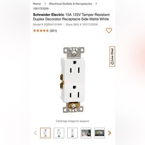 Dual Electrical Outlets 10 packs